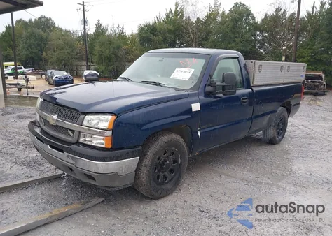 2005 Chevrolet Silverado 1500 Work Truck z USA, uszkodzony, nr VIN 1GCEC14V45Z184239